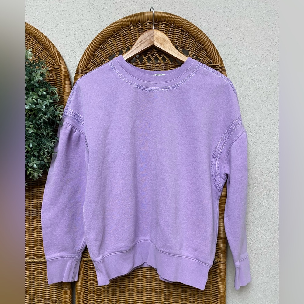 Scotch & Soda Lilac Crewneck Sweatshirt